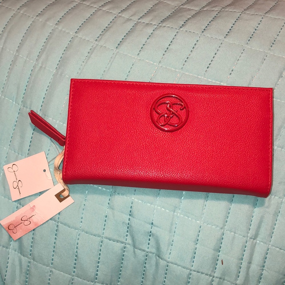 Jessica Simpson “Rush” Wallet -color Scarlet